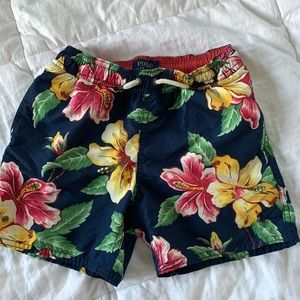 Polo swim trunks